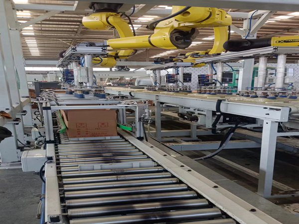 自動上下料碼垛機器人的特點和應用 自動上下料碼垛機器人展示