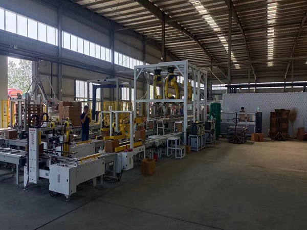 上下料機器人工作站的組成包括什么? 上下料機器人工作站圖片展示