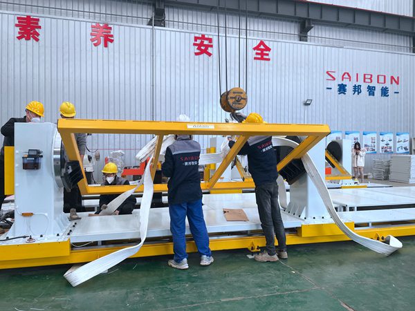 青島賽邦生產(chǎn)的焊接變位機展示 焊接變位機與焊接的關(guān)系