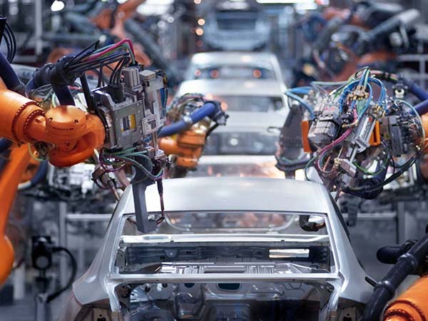 全自動點焊機器人焊接工作過程 全自動點焊機器人焊接工作過程