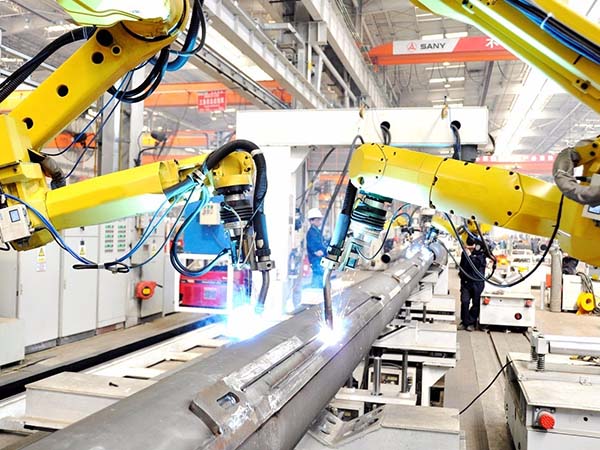 H型鋼焊接生產線 H型鋼焊接生產線