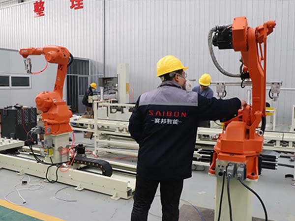 煤礦行業焊接機器人工作站工作原理