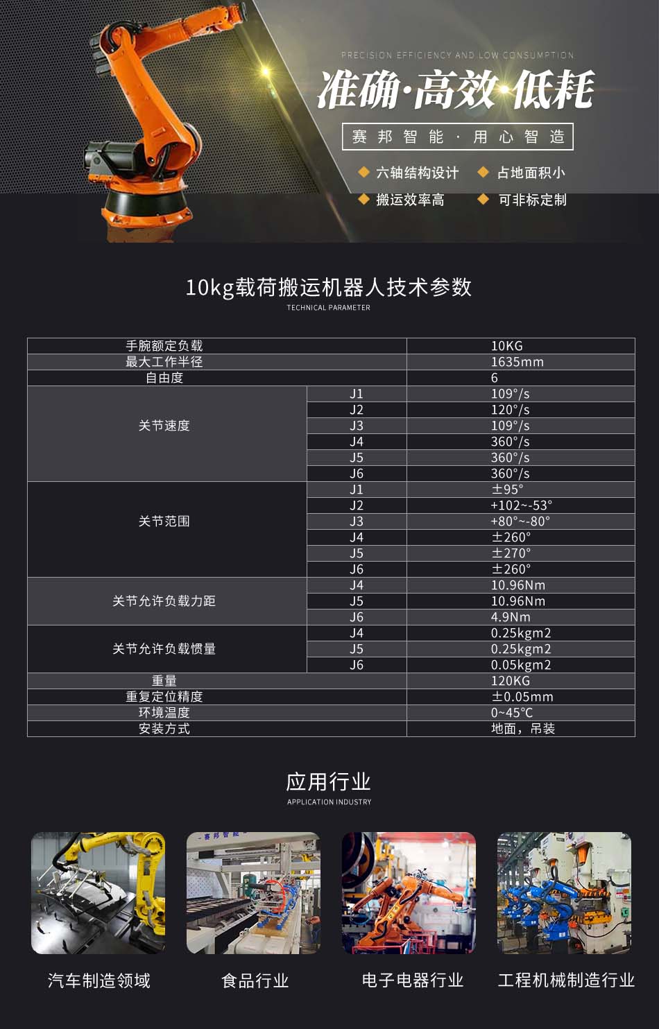 10kg搬運(yùn)機(jī)器人 10kg搬運(yùn)機(jī)器人